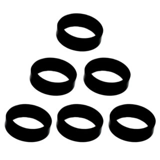 L-Style L-Ring 6er Pack Black