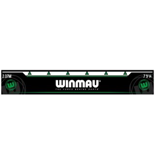 Winmau Dart Abwurflinie Schwarz-Grün