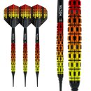 3er Set Softdarts Winmau Firestorm Flame 2 (Tapered)