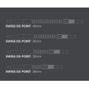 3x Target Swiss Point DS Silver 40mm 340175