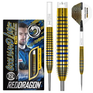 3er Set Steeldarts Red Dragon Luke Humphries TX3 Gold SE