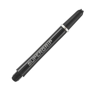 Dartschaft Harrows Supergrip Shaft Black Silver Medium