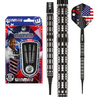 3er Set Softdarts Winmau Leonard Gates Player Edition