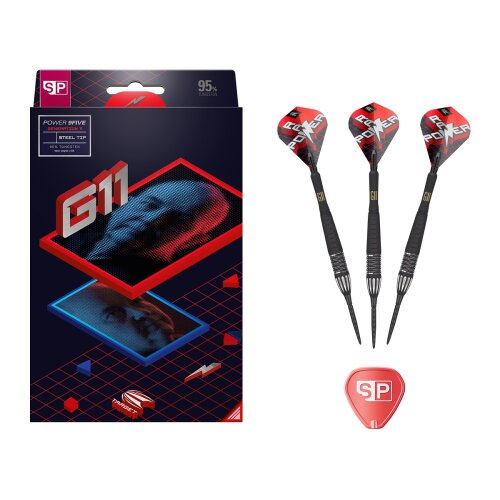 3er Set Steeldarts Target Phil Taylor RAW Power GEN 11 SP 26 g