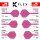 Target K-Flex neon pink No 2 Inter - 26 mm