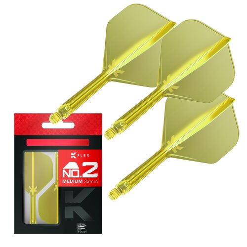 Target K-Flex neon gelb No 2 S - 19 mm
