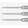 3xTarget Swiss Point Chrono Silver 35mm 340216