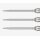 3xTarget Swiss Point Chrono Silver 40mm 340219