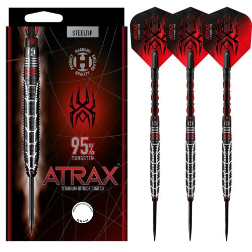 3er Set Steeldarts Harrows Atrax