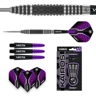 3er Set Steeldarts Winmau Kairos 02