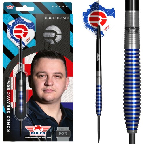 3er Set Steeldarts Bulls Romeo Grbavac 24 g