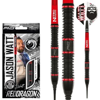 3er Set Softdarts Red Dragon Jason Watt