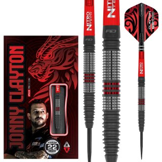 3er Set Steeldarts Red Dragon Jonny Clayton Hiraeth