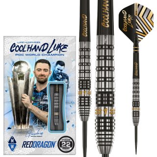 3er Set Steeldarts Red Dragon Luke Humphries Prestige