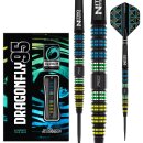 3er Set Steeldarts Red Dragon Dragonfly 95 Black Tapered
