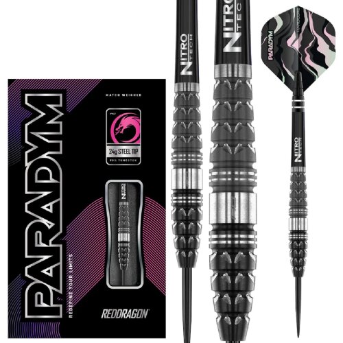 3er Set Steeldarts Red Dragon Paradym Torpedo 26 g