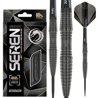 3er Set Steeldarts Red Dragon Seren Onyx No 3