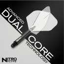 Red Dragon Nitro Flite No.2 Black/Clear