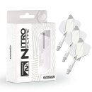 Red Dragon Nitro Flite No.2 White/Clear