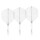 Red Dragon Nitro Flite No 2 white/clear