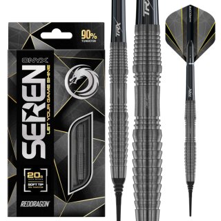 3er Set Softdarts Red Dragon Seren 3 Onyx