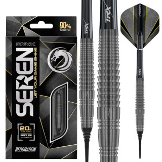 3er Set Softdarts Red Dragon Seren 4 Onyx