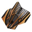 Dart Flights Red Dragon Hardcore Black & Gold 6961