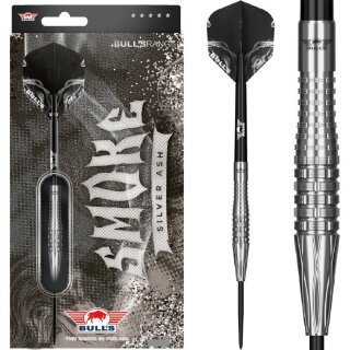 3er Set Steeldarts Bulls Smoke Silver Ash