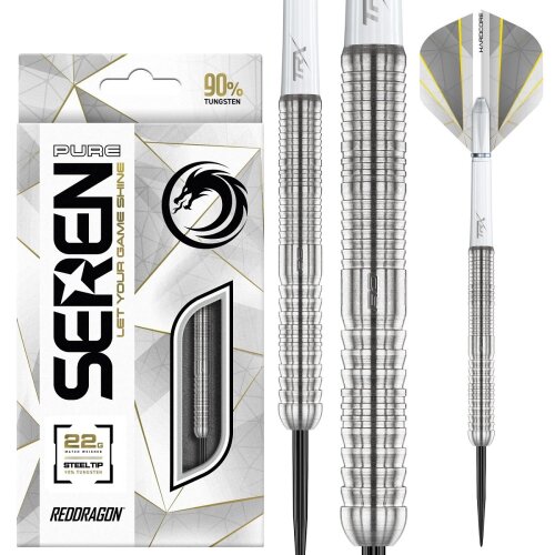 3er Set Steeldarts Red Dragon Seren Pure No 1