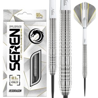 3er Set Steeldarts Red Dragon Seren Pure No 2