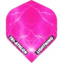 Dart Flights Mckicks Lightning Clear Pink