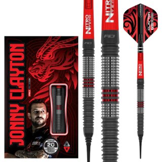 3er Set Softdarts Red Dragon Jonny Clayton Hiraeth
