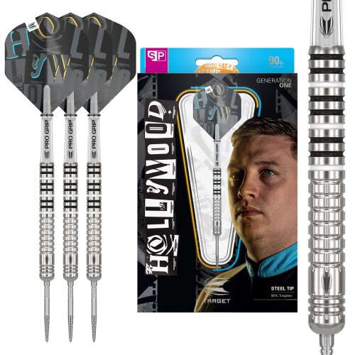 3er Set Steeldarts Target Chris Dobey Hollywood GEN 1 (SP) 22 g