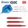 Dartschaft Harrows Clic Standard Red