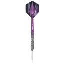 3er Set Steeldarts Unicorn Amethyst 3