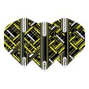 Dart Flights Red Dragon Black & Yellow 6923