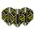 Dart Flights Red Dragon Black & Yellow 6923