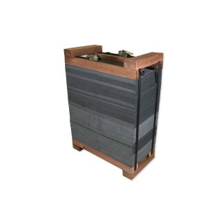 Lamellenscheibe 60x60x30 mit Spanngurt