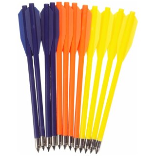 12 bunte Kunststoffbolzen